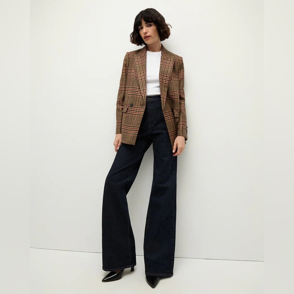 Veronica Beard Sevyn Plaid Dicky Brown Wool Blazer
SOLD OUT ON WEBSITE